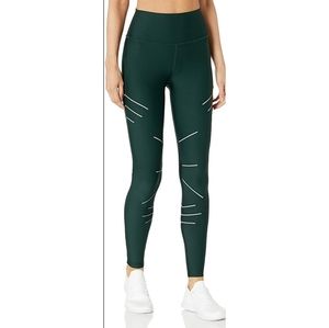 NWOT, Alo high waisted airlift legging. Forest green. Size XS.